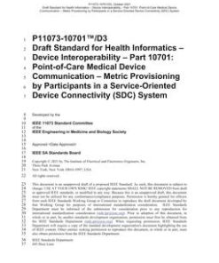 IEEE 11073-10701-2022 pdf