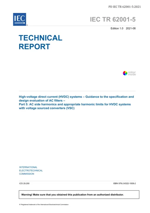 BS PD IEC TR 62001-5:2021 pdf