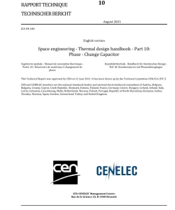 BS PD CEN/CLC/TR 17603-31-10:2021 pdf