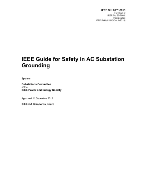 IEEE 80-2013 pdf