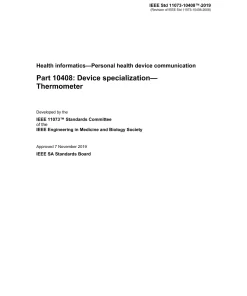 IEEE 11073-10408-2019 pdf