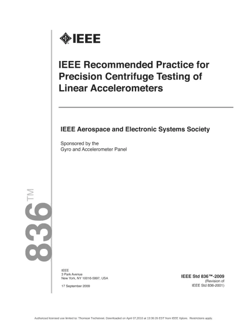 IEEE 836-2009 pdf