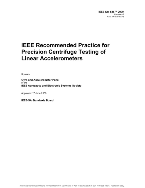 IEEE 836-2009 pdf