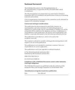 BS PD IEC TR 62039:2021 pdf