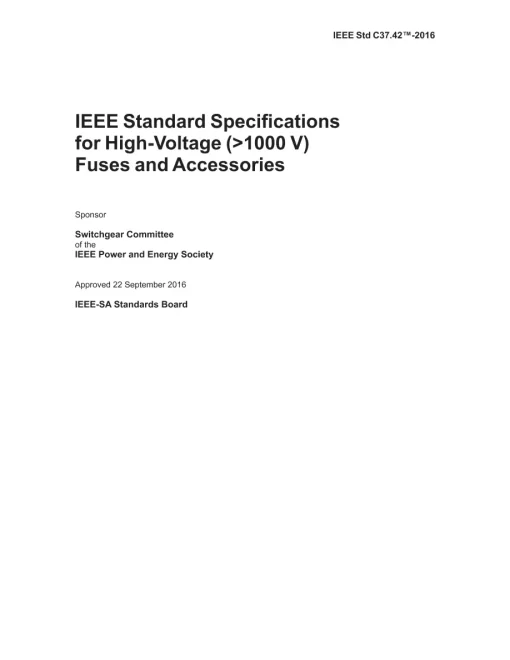 IEEE C37.42-2016 pdf