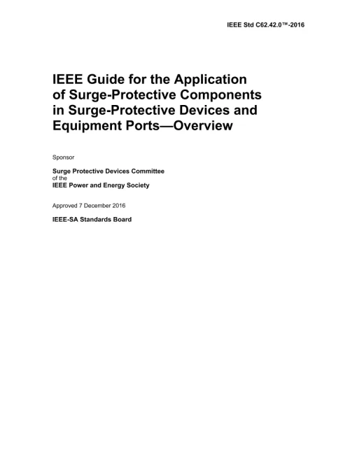 IEEE C62.42.0-2016 pdf