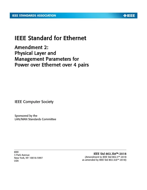 IEEE 802.3bt-2018 pdf