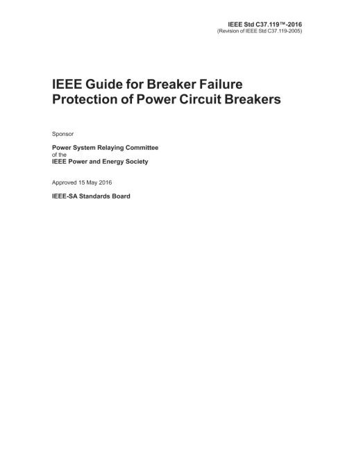 IEEE C37.119-2016 pdf