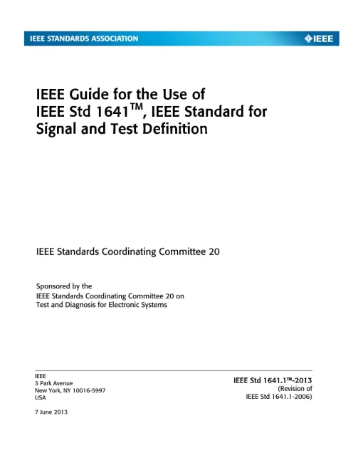 IEEE 1641.1-2013 pdf