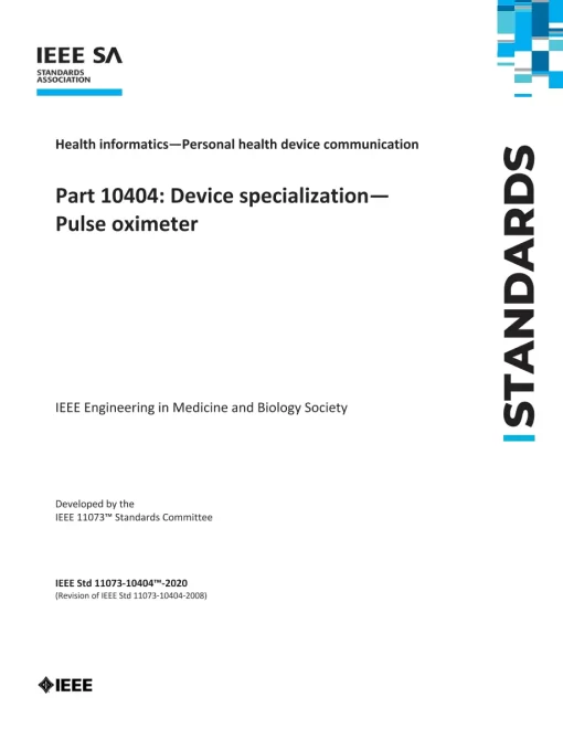 IEEE 11073-10404-2020 pdf