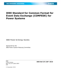 IEEE C37.239-2010 pdf