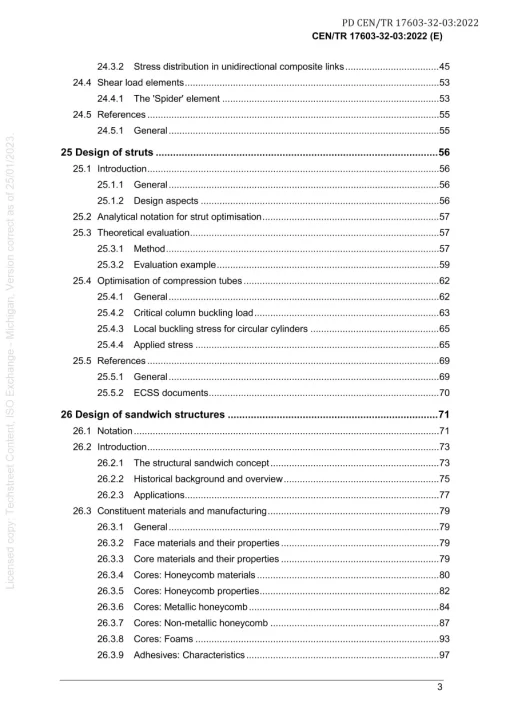 BS PD CEN/TR 17603-32-03:2022 pdf