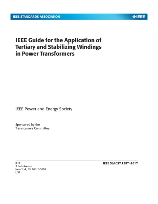 IEEE C57.158-2017 pdf