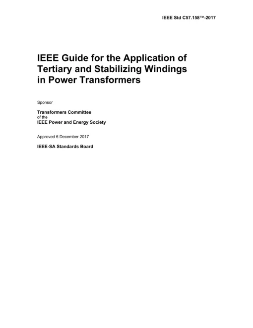 IEEE C57.158-2017 pdf