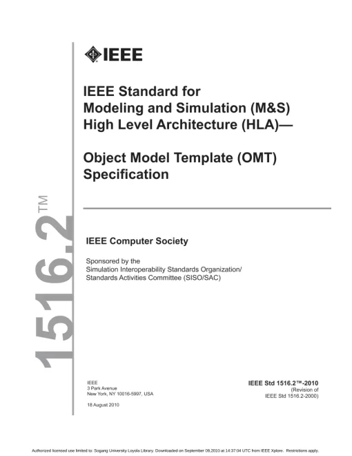 IEEE 1516.2-2010 pdf