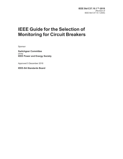 IEEE C37.10.1-2018 pdf