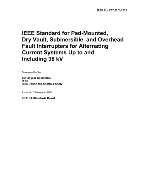 IEEE C37.62-2020 pdf