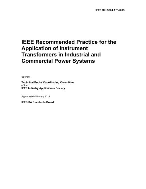 IEEE 3004.1-2013 pdf