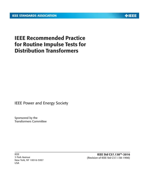 IEEE C57.138-2016 pdf