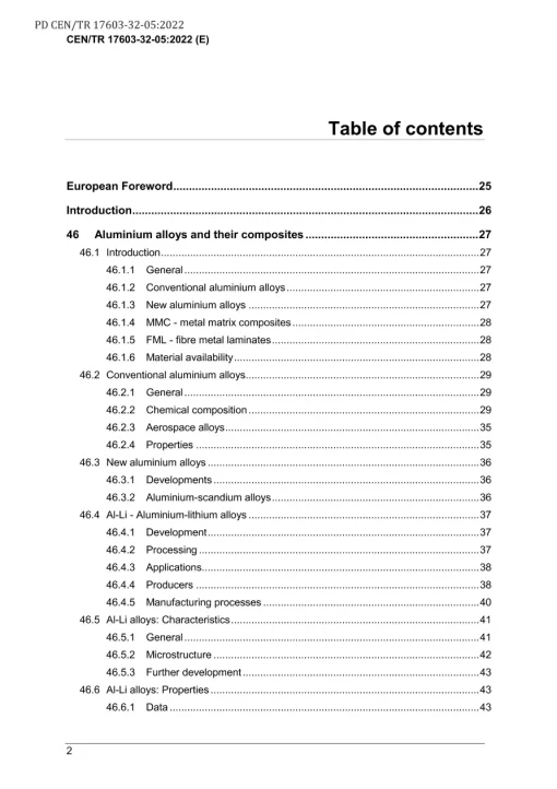 BS PD CEN/TR 17603-32-05:2022 pdf