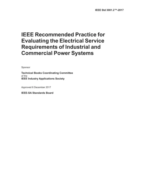 IEEE 3001.2-2017 pdf