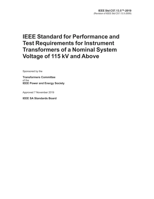 IEEE C57.13.5-2019 pdf