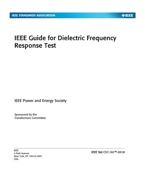 IEEE C57.161-2018 pdf