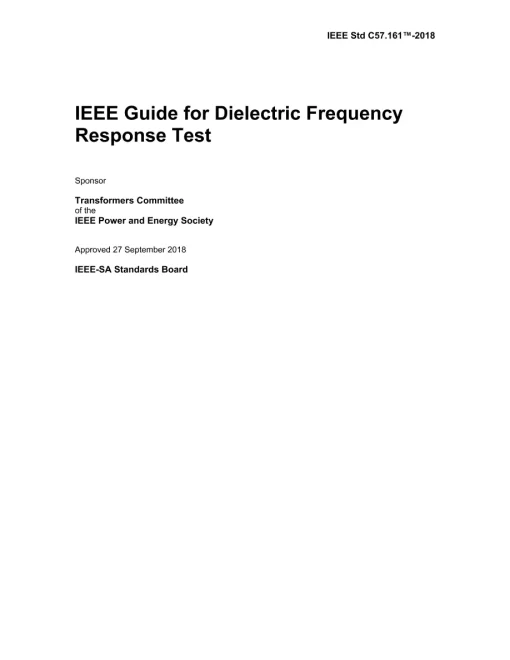 IEEE C57.161-2018 pdf