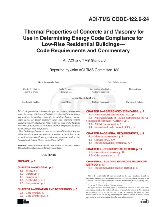 ACI TMS CODE-122.2-24 pdf