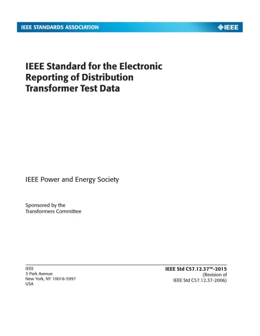 IEEE C57.12.37-2015 pdf