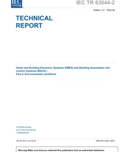 BS PD IEC TR 63044-2:2022 pdf