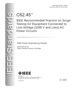 IEEE C62.45-2002 pdf