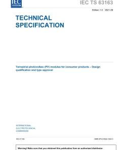 BS PD IEC TS 63163:2021 pdf