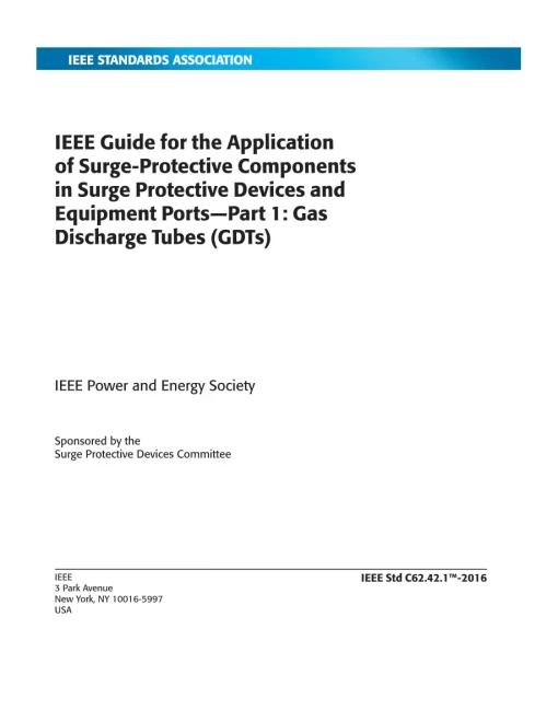 IEEE C62.42.1-2016 pdf