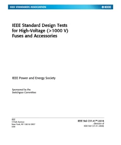 IEEE C37.41-2016 pdf