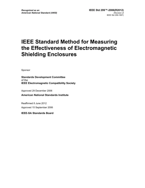 IEEE 299-2006 pdf