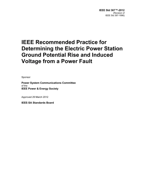 IEEE 367-2012 pdf