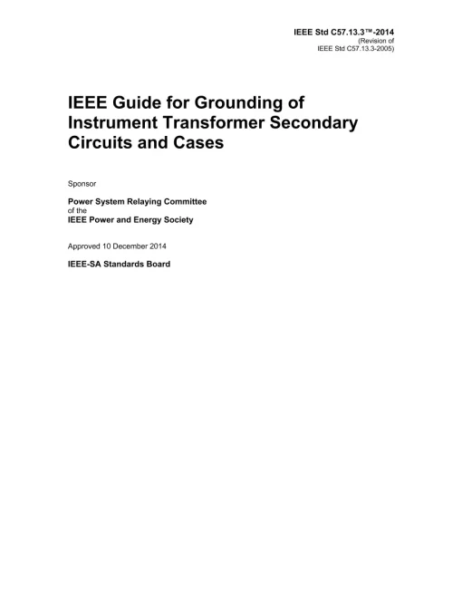 IEEE C57.13.3-2014 pdf