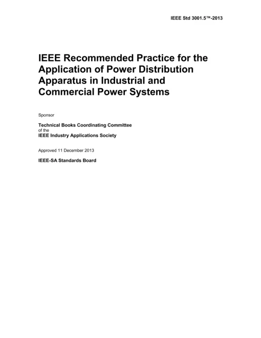 IEEE 3001.5-2013 pdf