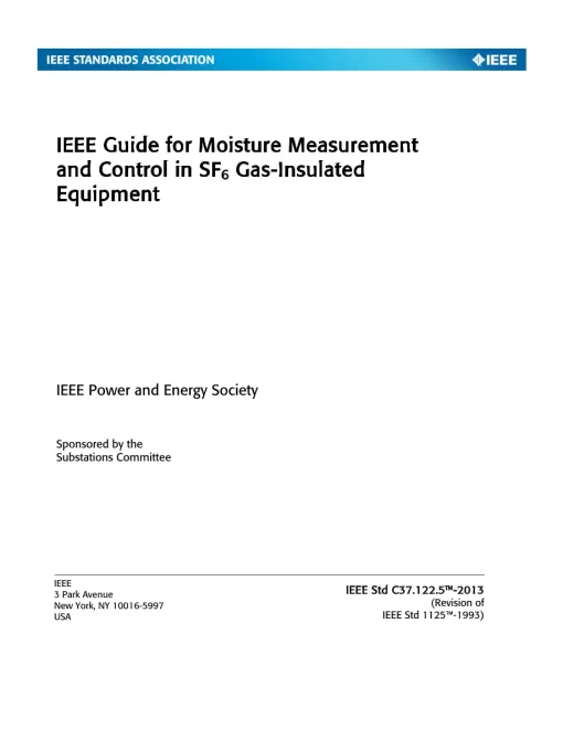 IEEE C37.122.5-2013 pdf