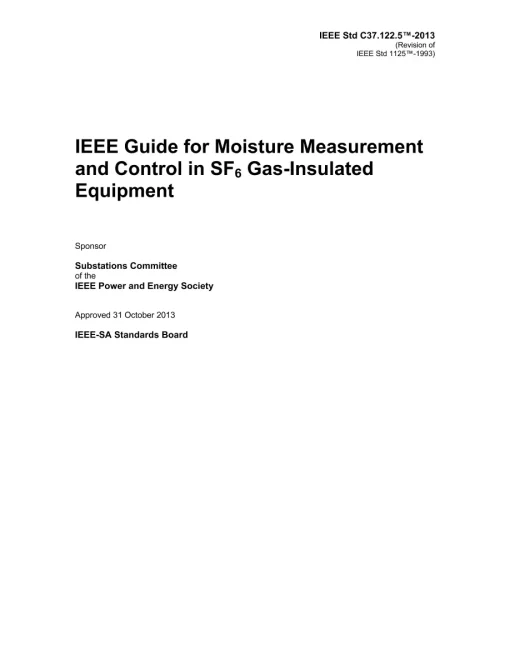 IEEE C37.122.5-2013 pdf