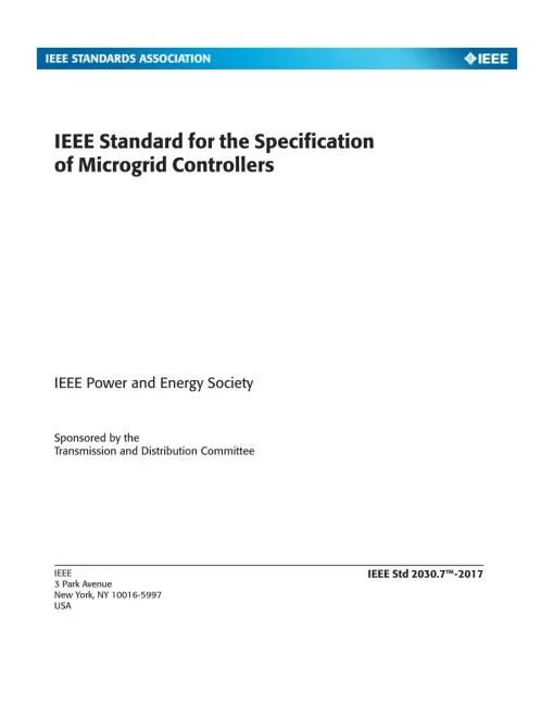 IEEE 2030.7-2017 pdf