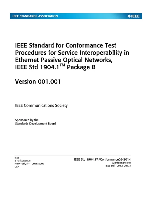 IEEE 1904.1-Conformance02-2014 pdf