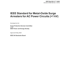 IEEE C62.11-2020 pdf