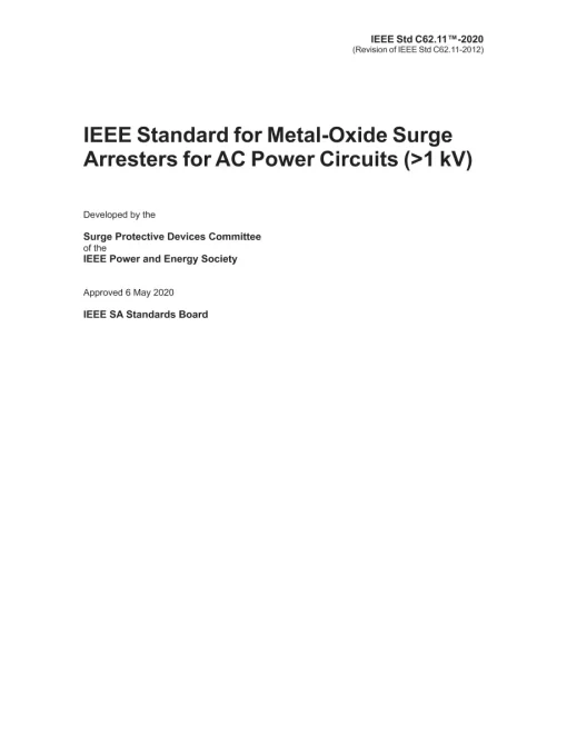 IEEE C62.11-2020 pdf