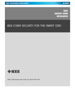 IEEE Smart Grid Research: Cyber Security pdf