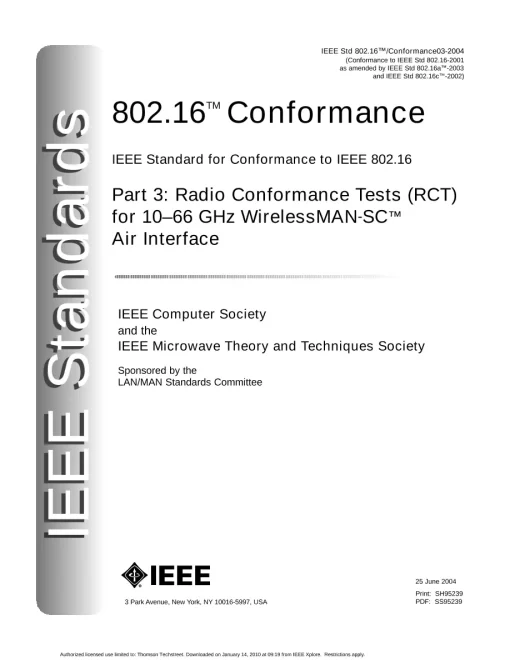 IEEE 802.16/Conformance03-2004 pdf