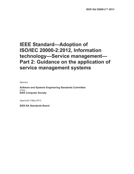 IEEE 20000-2-2013 pdf