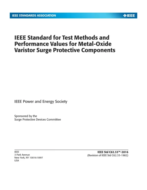 IEEE C62.33-2016 pdf