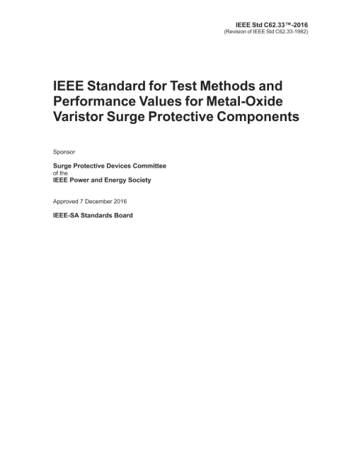 IEEE C62.33-2016 pdf